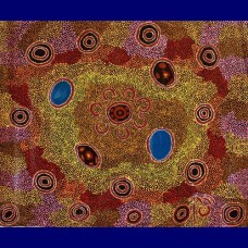 Aboriginal Art Canvas - Debra West-Size:143x180cm - H